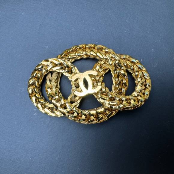 CHANEL CC Vintage pin / brooch - Picture 3 of 8